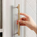 Aniq Brass Knob & Pull Bar - Residence Supply