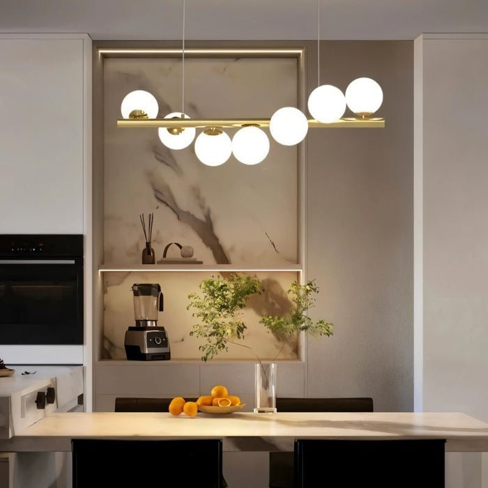 Ariella Chandelier - Contemporary Lighting for Kitchen Island