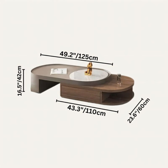 Austere Coffee Table Size