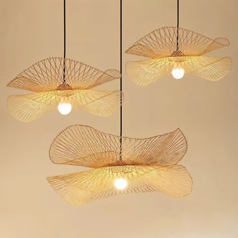 Bamboo Chandelier Rattan Lamp - Residence Supply