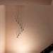 Cascade Pendant Light for Staircase Lighting