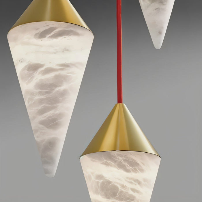 Conus Alabaster Chandelier - Residence Supply