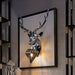 Deer Head Metallic Wall Lamp - Residence Supply