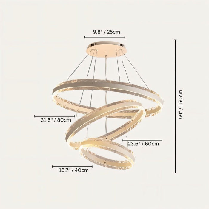 Dingir Round Chandelier - Residence Supply