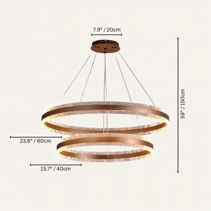 Dingir Round Chandelier - Residence Supply