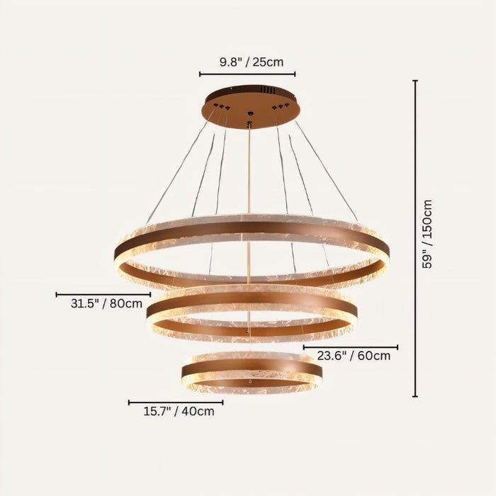 Dingir Round Chandelier - Residence Supply