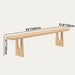 Elixir Dining Bench - Residence Supply