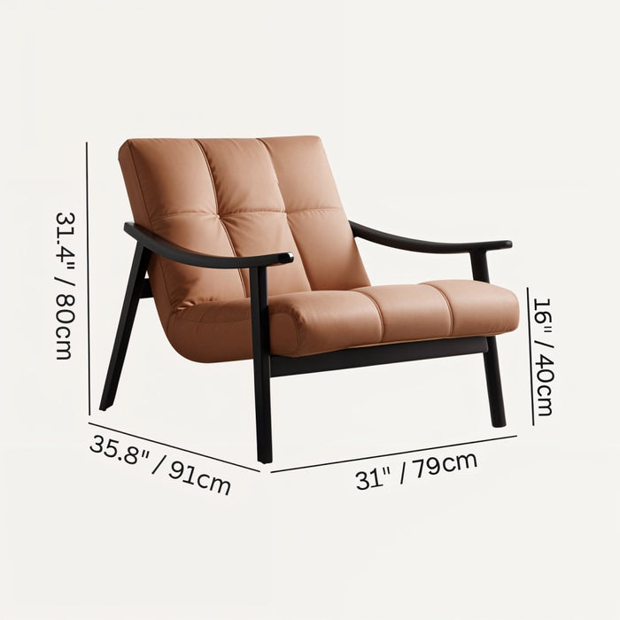 Ezima Accent Chair Size Chart