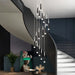 Faye Chandelier - Stair Lighting