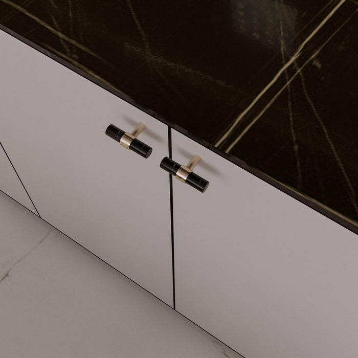 Galil Marble Knob & Pull Bar - Residence Supply