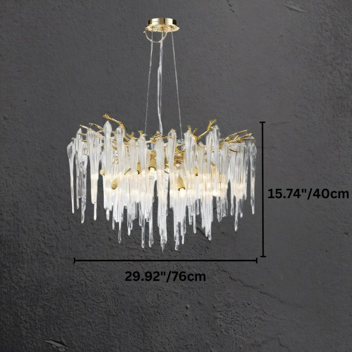 Glere Round Chandelier - Residence Supply