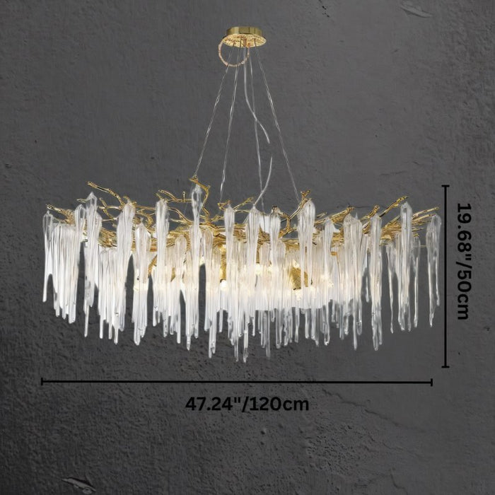 Glere Round Chandelier - Residence Supply