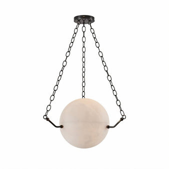 Globus Alabaster Pendant Light - Light Fixtures