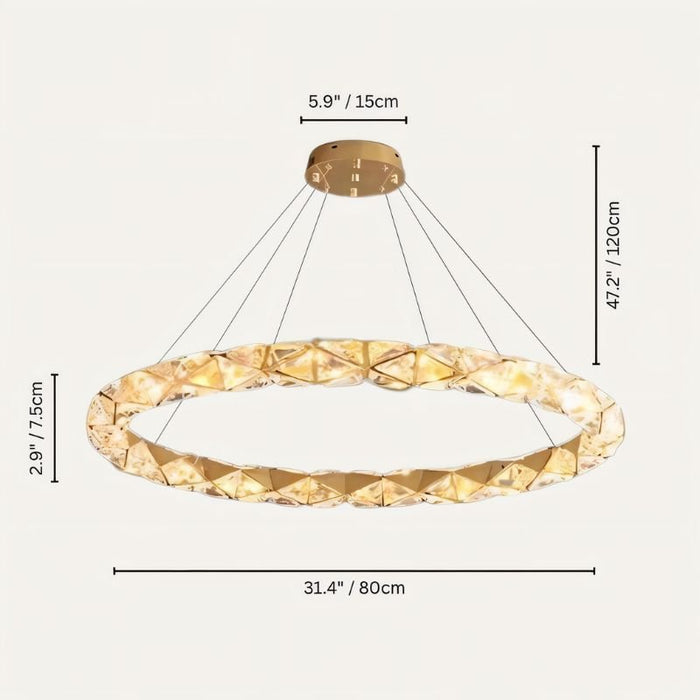 Gratian Round Chandelier - Residence Supply