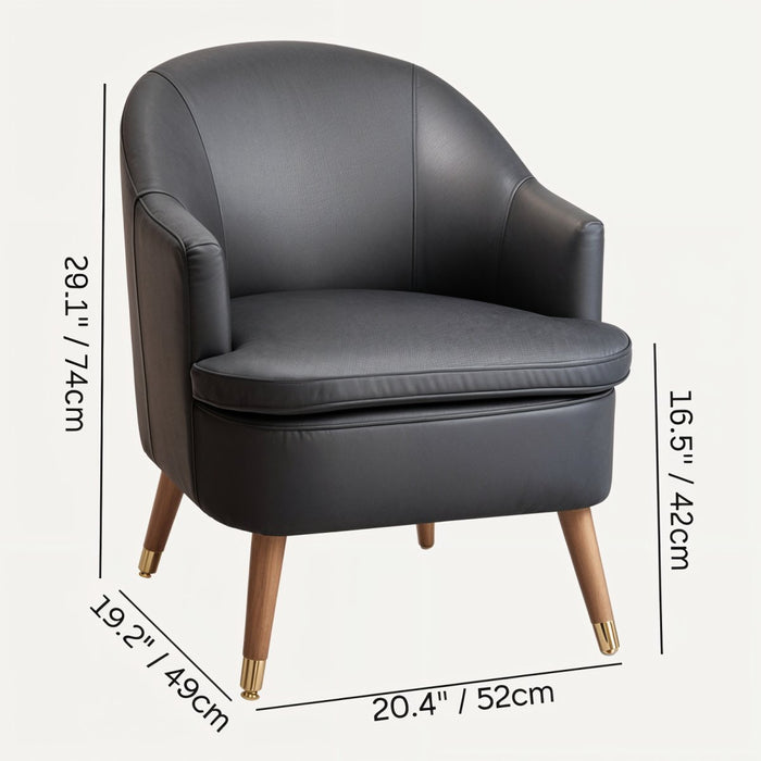 Heset Accent Chair Size