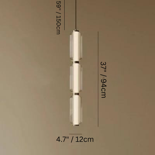 Radiex Pendant Light Size