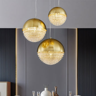 Kasvi Pendant Light - Crystal Lighting Fixture