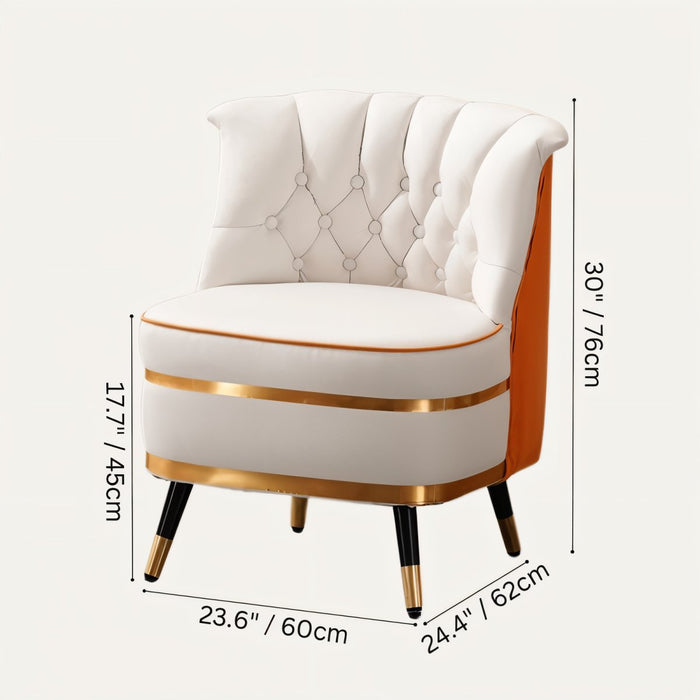 Kayya Accent Chair Size