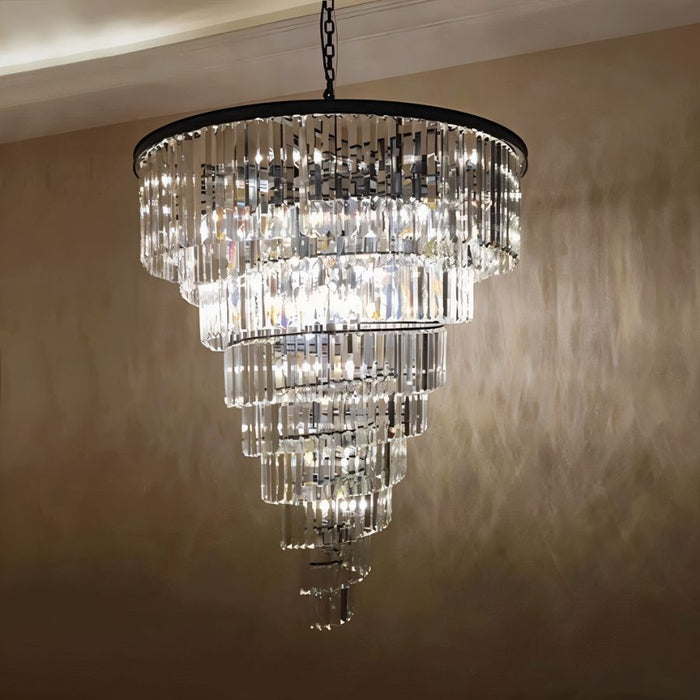 Kimasu Tiered Round Chandelier - Residence Supply