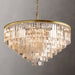 Kimasu Tiered Round Chandelier - Contemporary Lighting