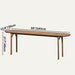 Lorena Dining Bench - Residence Supply