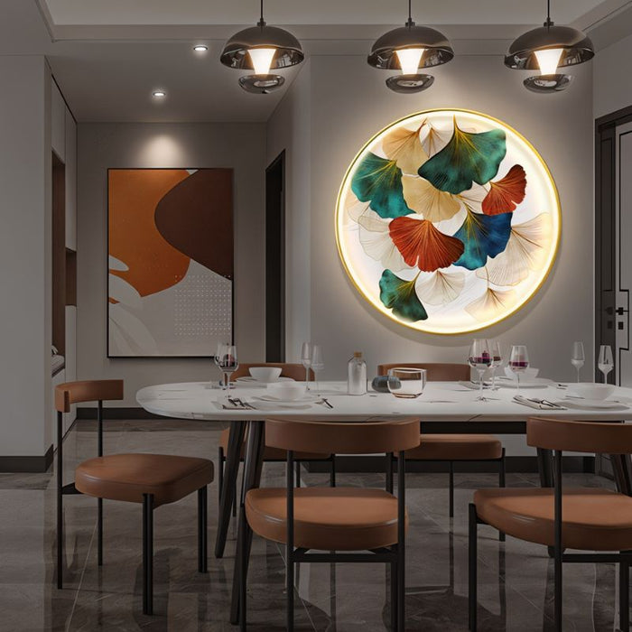 Posy Illuminated Art - Modern Lighting for Dining Table