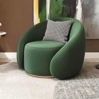 Unique Pouf Accent Chair 