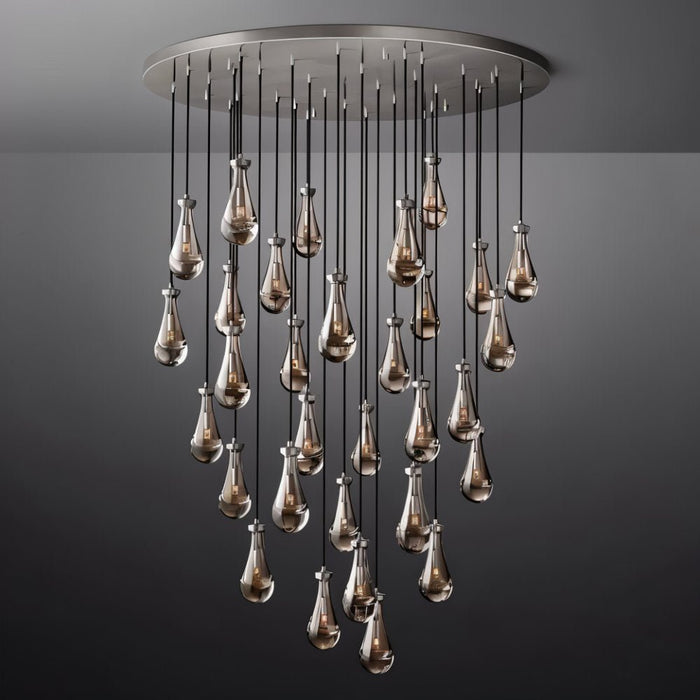 Pulcher Glass Tears Chandelier - Residence Supply