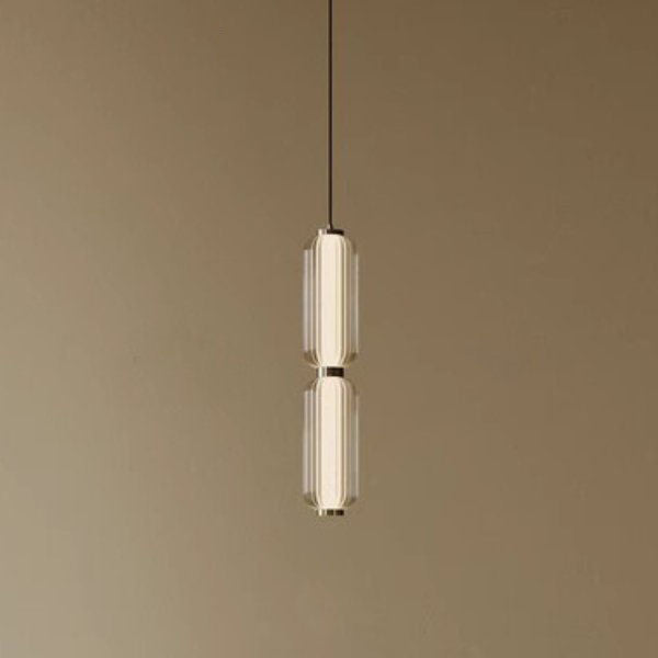 Sleek radiex pendant light