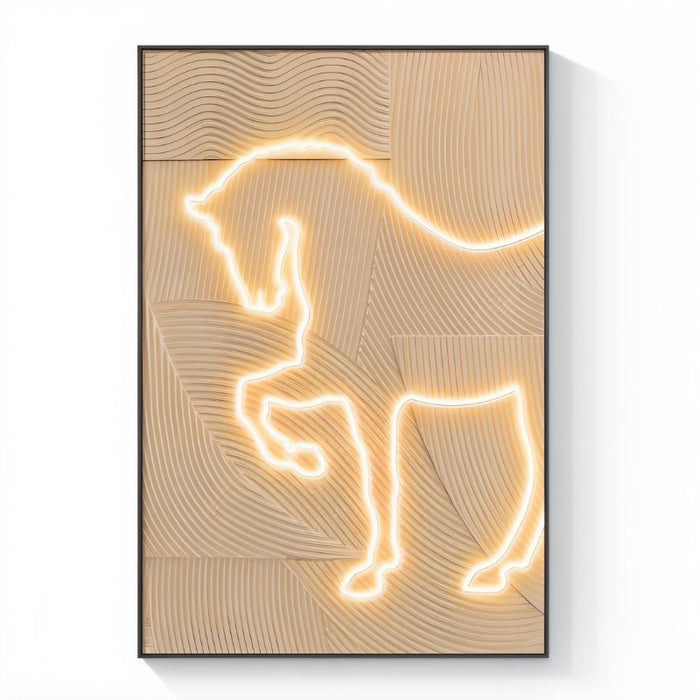 Safari Flare Illuminated Art - Residence Supply