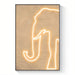 Safari Flare Illuminated Art - Residence Supply