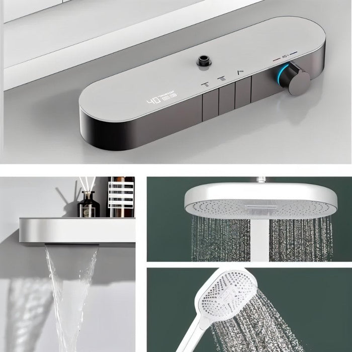 Sarsa Shower Head and Faucet - Residence Supply