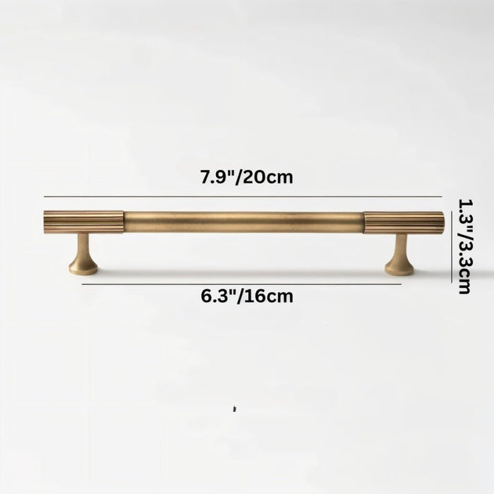 Sean Brass Knob & Pull Bar - Residence Supply