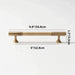 Sean Brass Knob & Pull Bar - Residence Supply