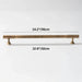 Sean Brass Knob & Pull Bar - Residence Supply