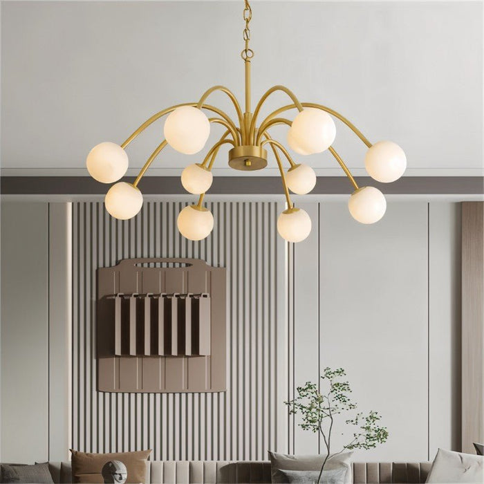 Sefet Alabaster Chandelier - Contemporary Lighting