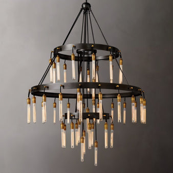 Sidero 3-Tier Round Chandelier - Modern Chandeliers