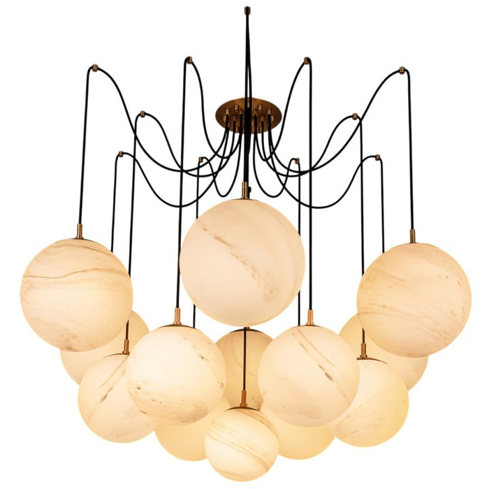 Svara Alabaster Chandelier - Residence Supply