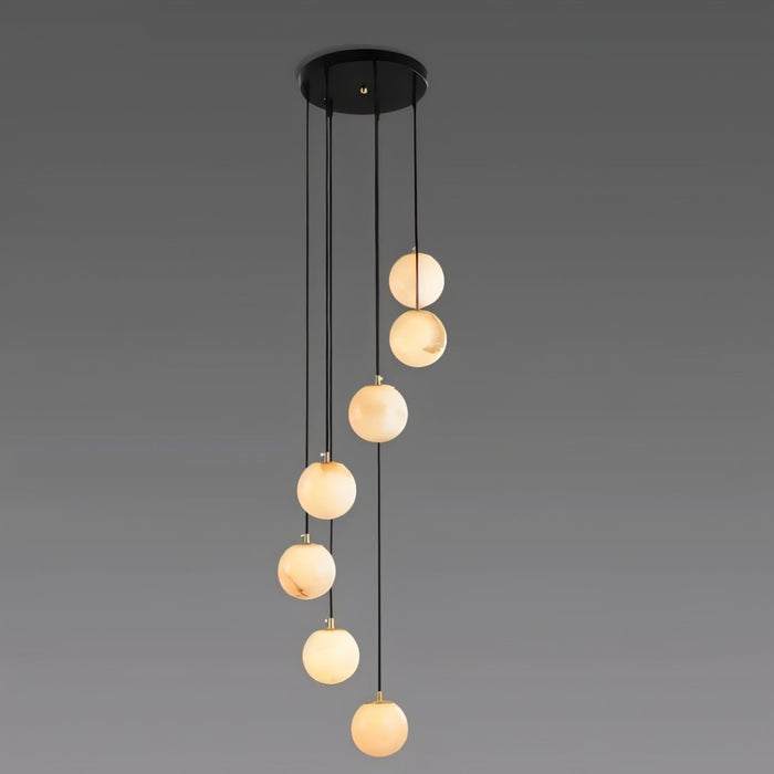 Tama Alabaster Chandelier Light - Residence Supply