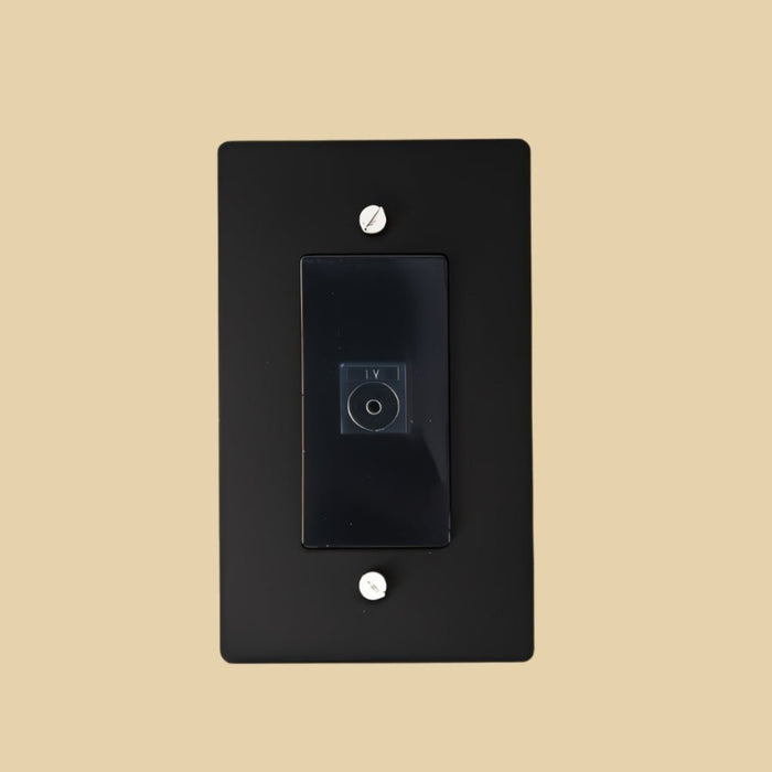 The Brass TV Socket (1 - Gang) - Residence Supply