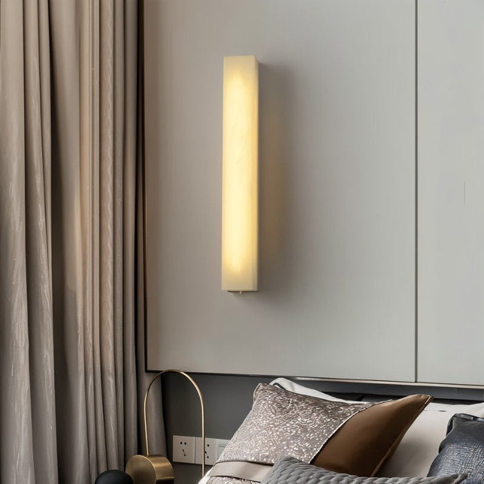 Vectis Alabaster Wall Sconce - Bedroom Lighting