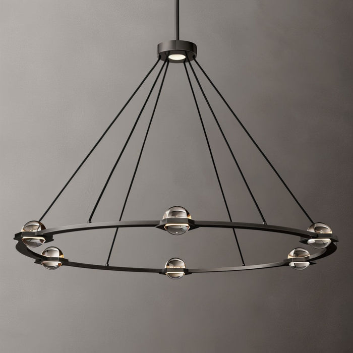 Zohar Round Chandelier - Contemporary Lighting