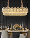 Aabgenay Ellipse Chandelier: Stylish Lighting- Residence Supply