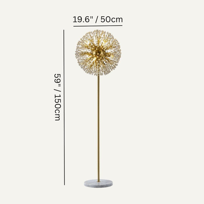 Aetherios Floor Lamp Size