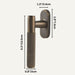 Aspera Window Handle - Residence Supply