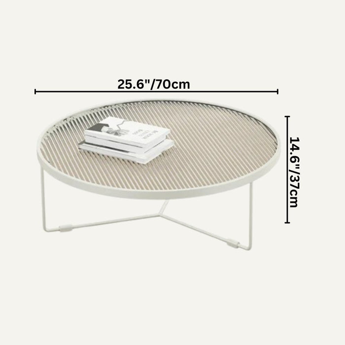 The Bilium Coffee Table's compact size and lightweight construction make it easy to move and rearrange according to your preferences and needs.