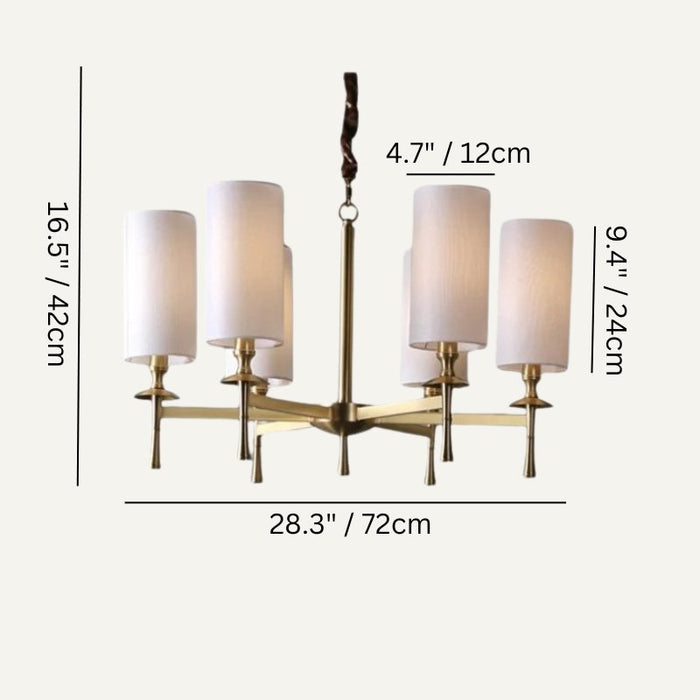 Duskara Chandeliers Light - Residence Supply