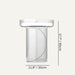 Ethera Table Lamp Size Chart