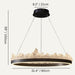 Gloire Round Chandelier - Residence Supply