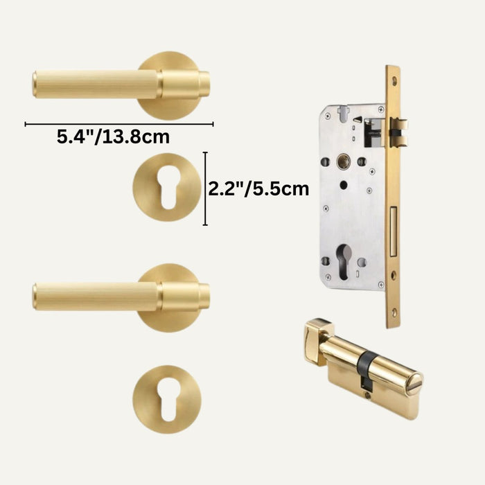 Kuzbu Handle and Lock - Residence Supply